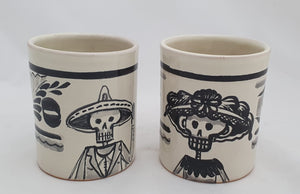 Mexican Pottery Horse Coffee Mug Set of 2 pieces 13.9 Oz Multicolors –  Gorky Gonzalez Store