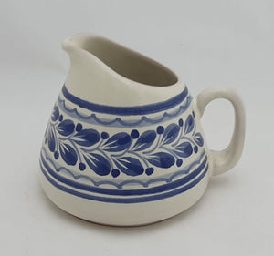 Creamer Pitcher 13.5 Oz Blue talavera / majolica handcrafts mexico