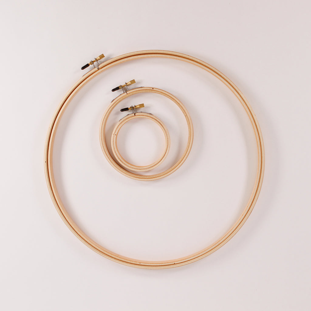 6 inch Embroidery Hoops • Fakoory and Company Sewing and Craft Store
