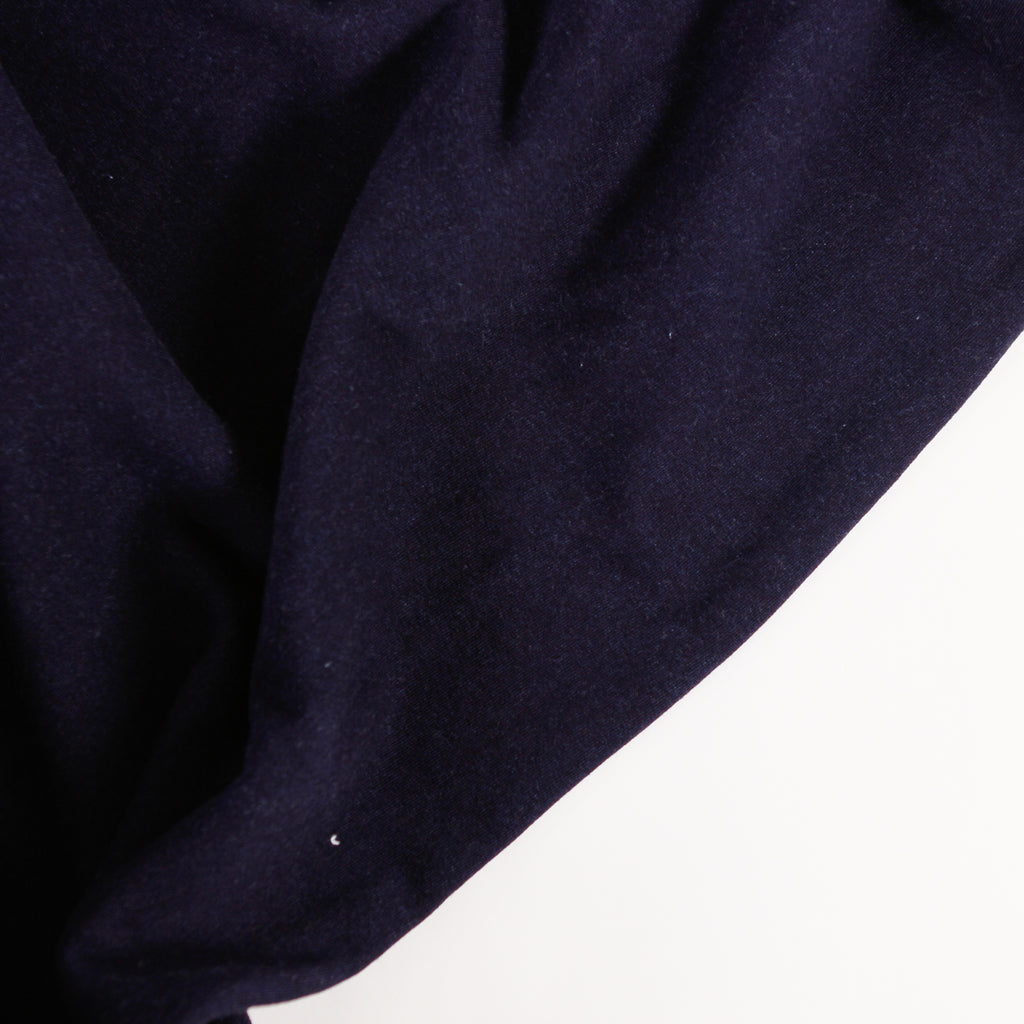 ROBERT KAUFMAN • Combed Cotton Poplin Fabric • Navy