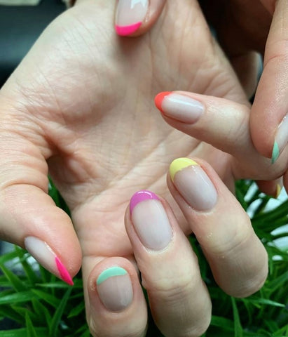 Neon Nail Design