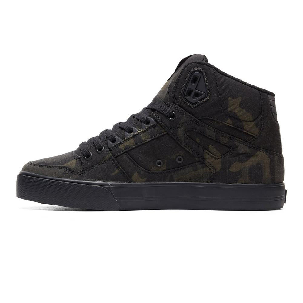 dc mens high top shoes