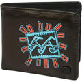 billabong tides wallet front view mens wallets black/multi