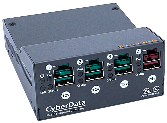 Poweredusb 4 Port 2 0 Hub Cyberdata Corporation