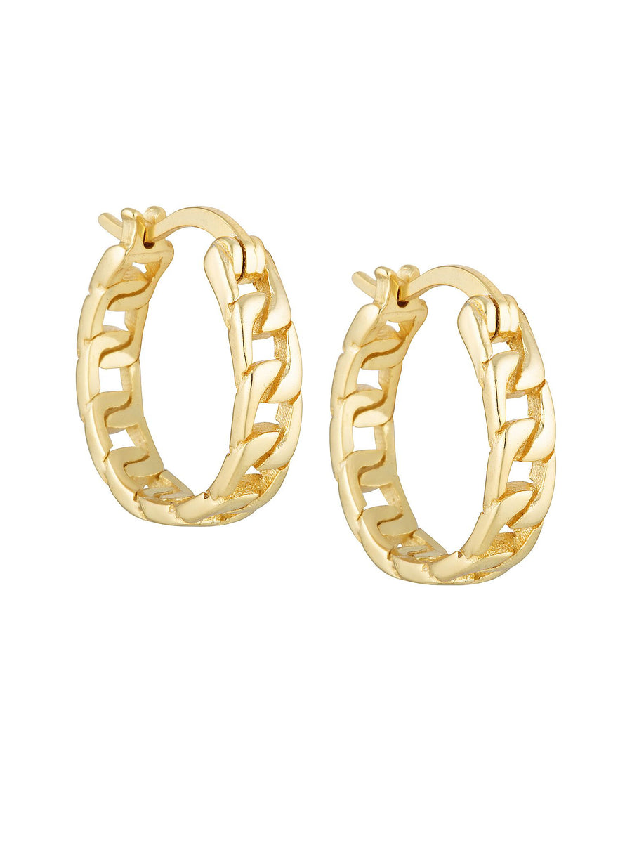 JASMINE HOOPS GOLD – Lalume The Label