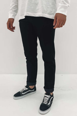 levi's 501 tapered black