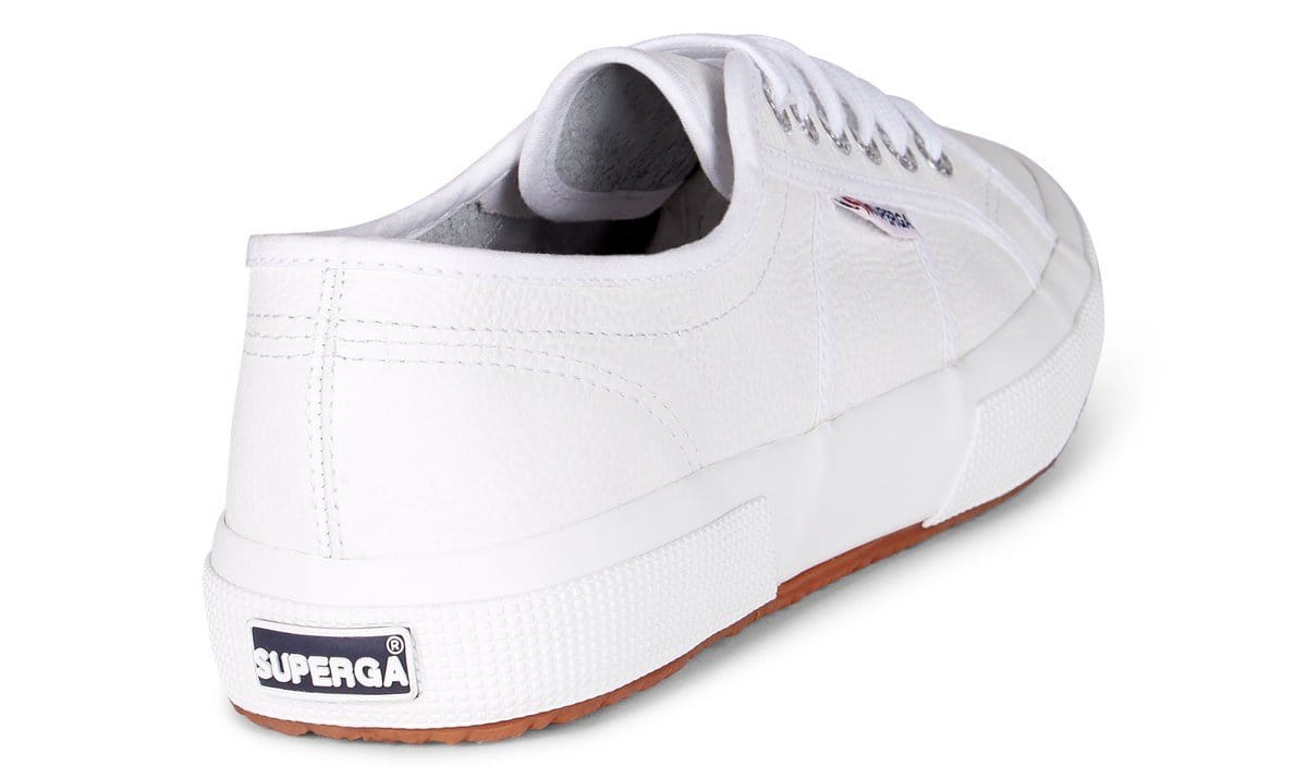 how to clean white leather superga