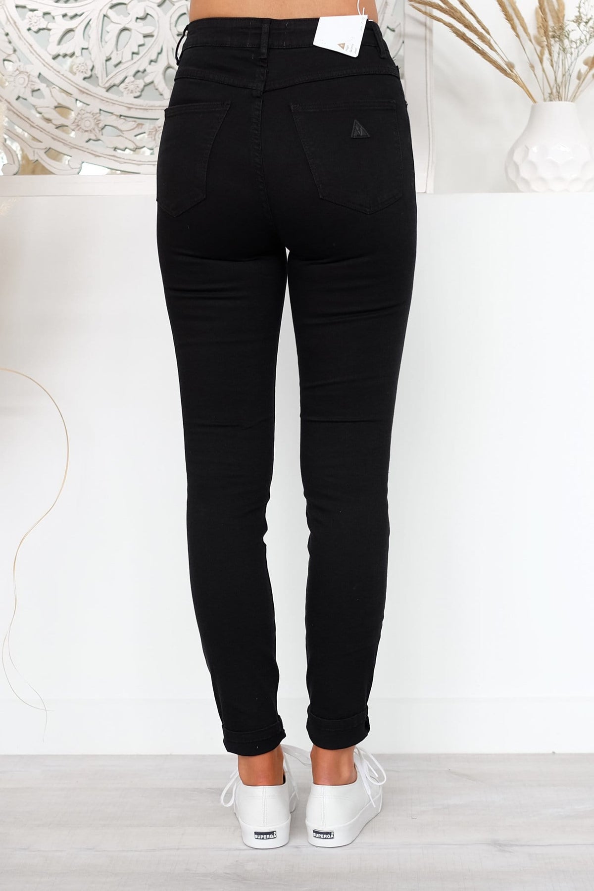 abrand black magic high skinny ankle basher jeans