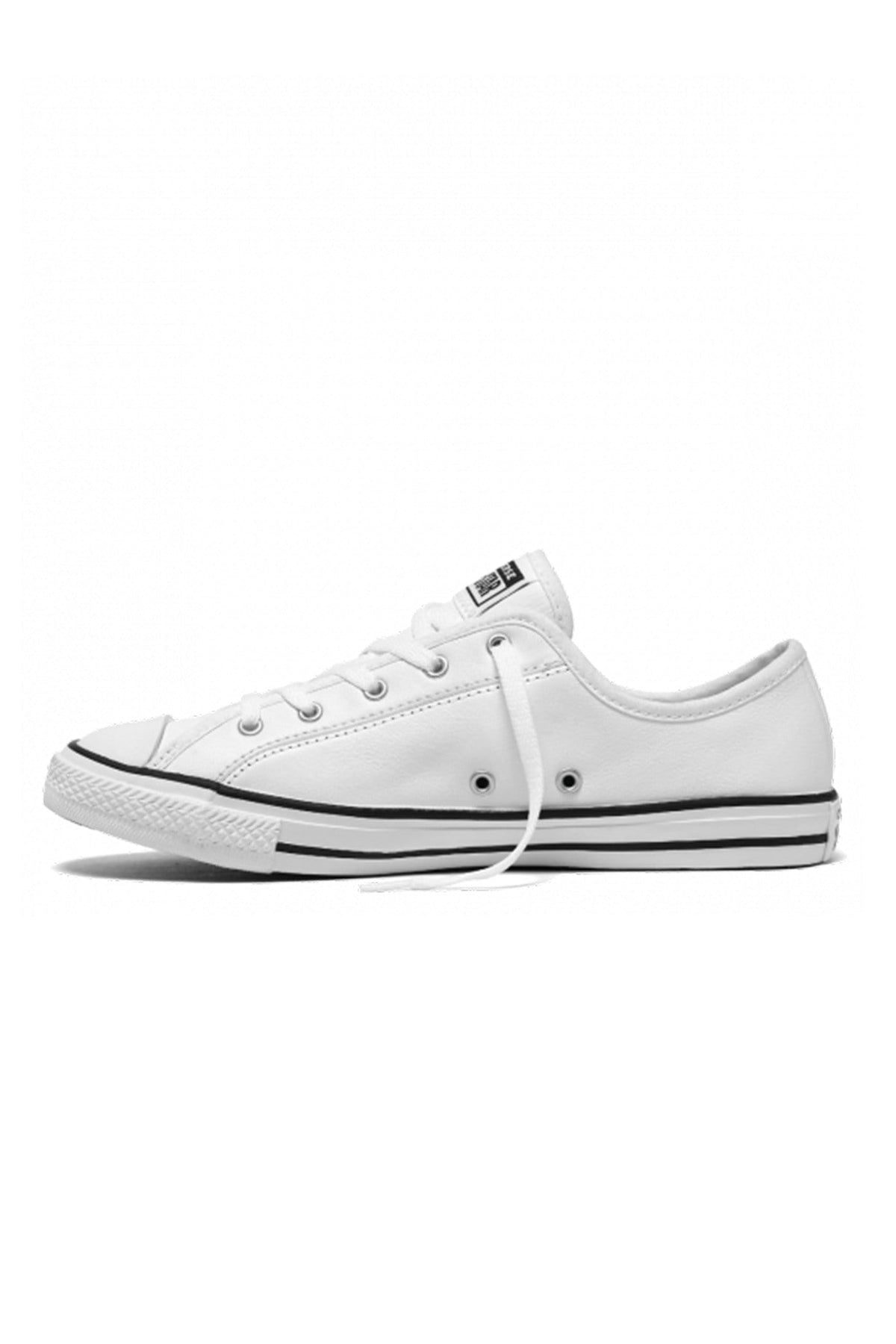 chuck taylor all star dainty leather low top white