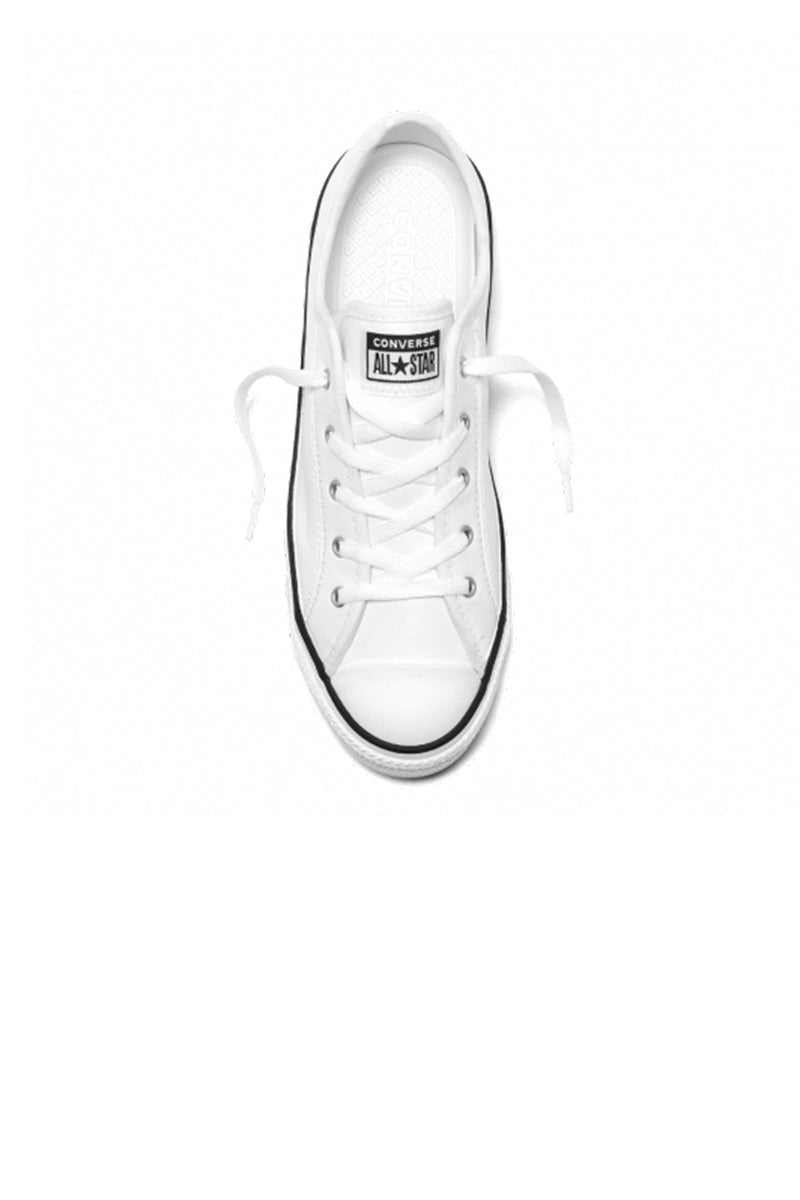 chuck taylor all star dainty leather low top white