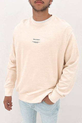 SEA Crew neck / Charcoal_Taupe - M 新品未使用 | ochge.org