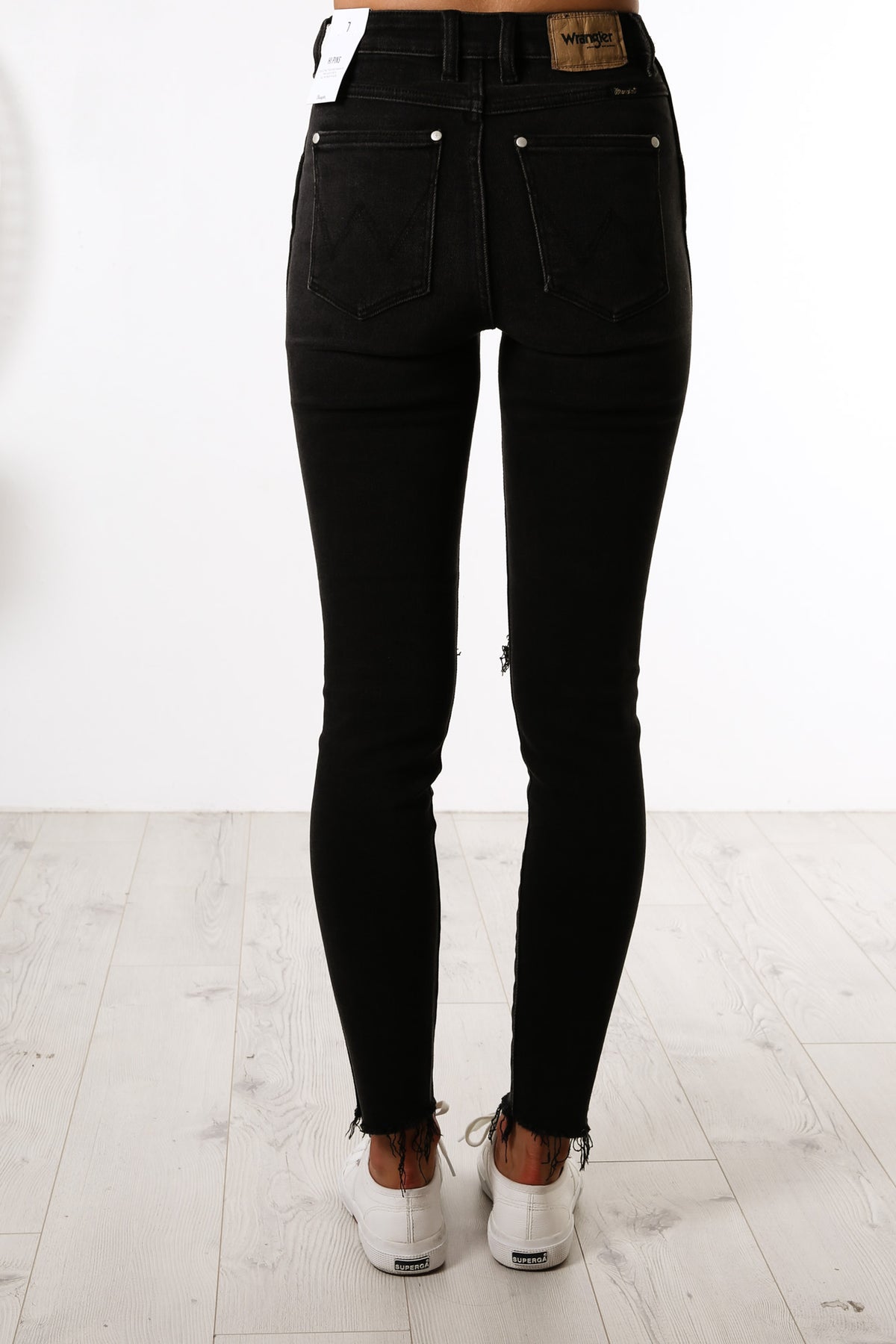 Hi Pin Cropped Jean Backbite Black - Jean Jail