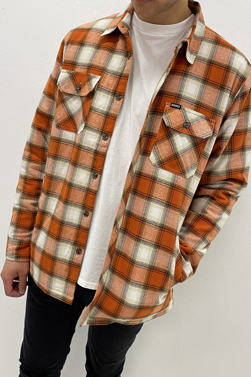 retro check shirt