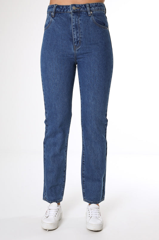 Chloe High Wide Straight Leg Jean - Ulg - Blue Lagoon