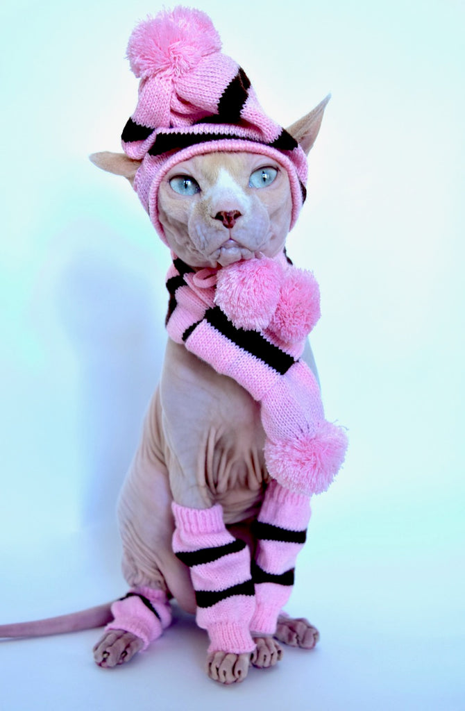 stuffed sphynx cat