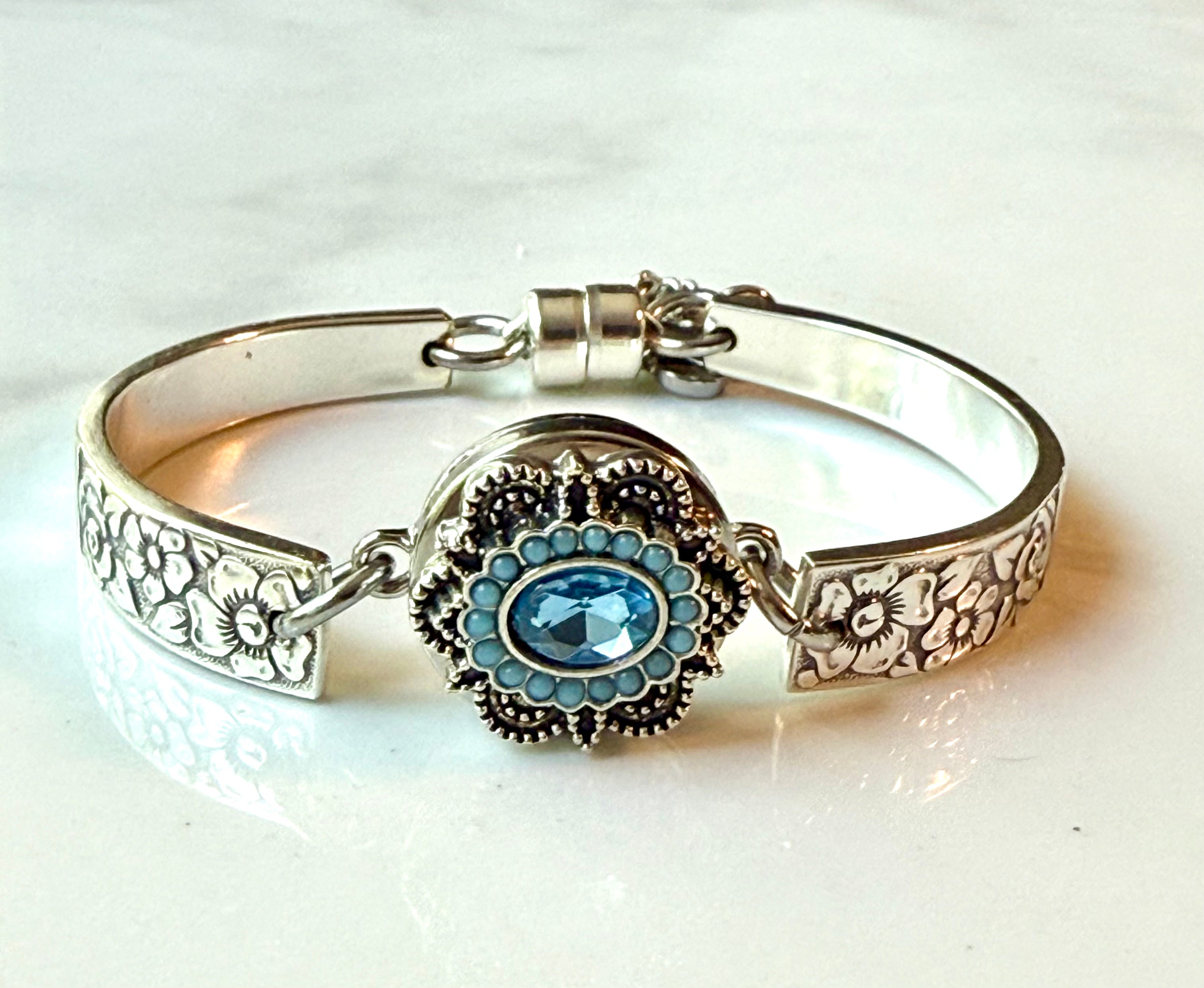 “Venetian Garden Snap Bracelet”