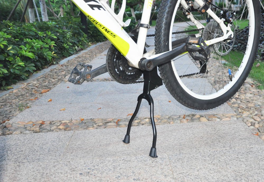installing kickstand on bike