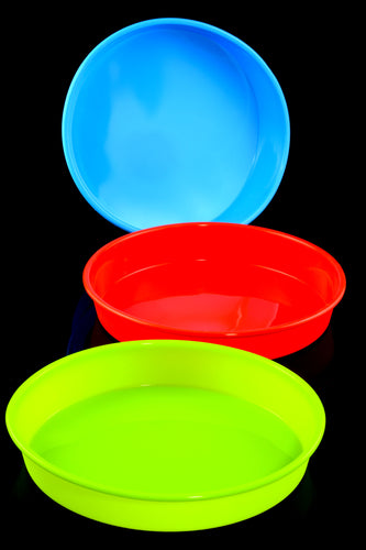 Colorful Round Silicone Rolling Tray - RP313