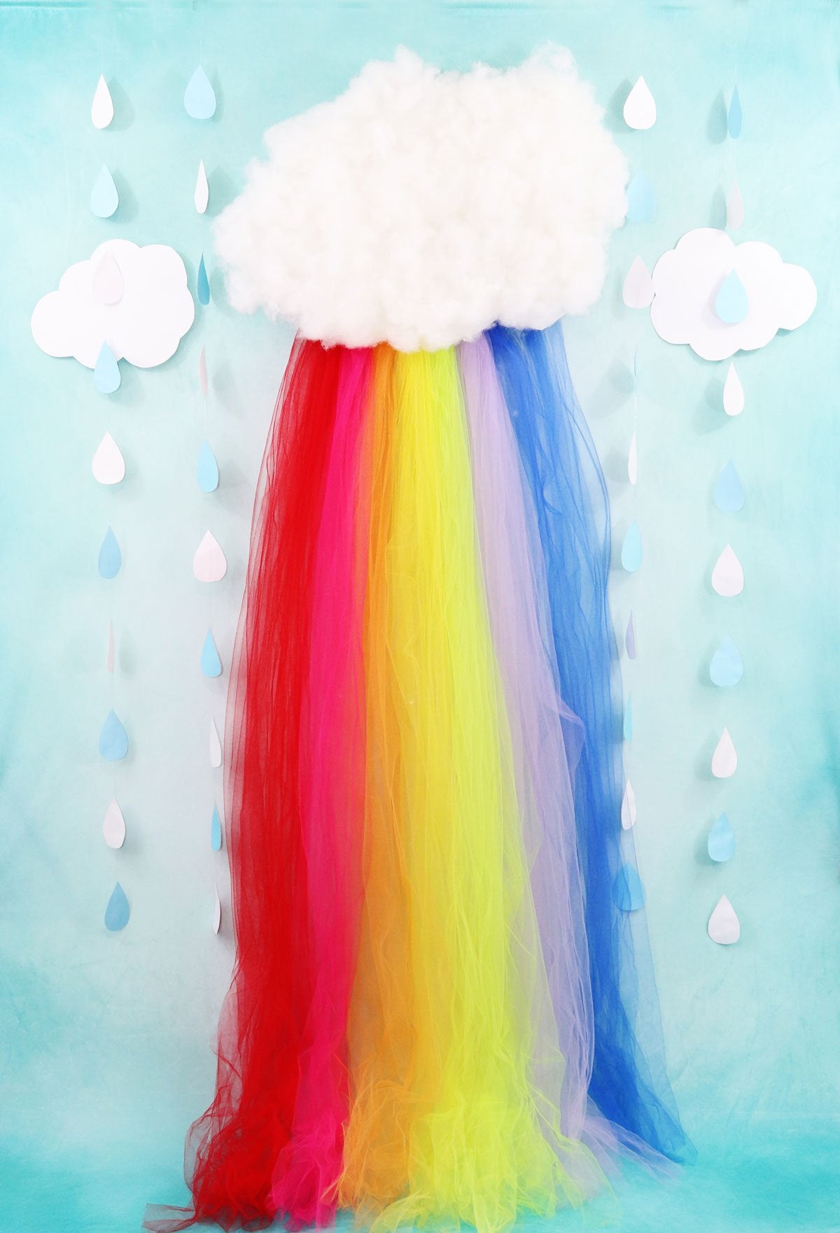 Buy discount Kate Rainy Spring Rainbow Children Backdrop Designed by ...