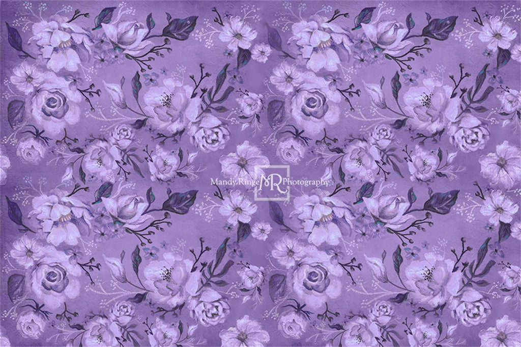 Buy Discount Starting From 24gbp Kate Purple Floral Pattern Backdrop Absolutely Without Tax To Europe Kate Backdrop Uk