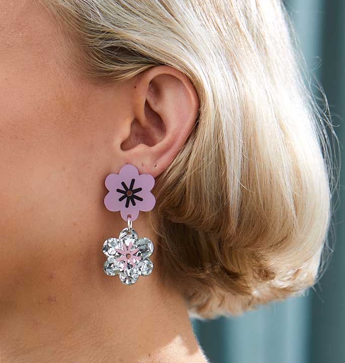 aster earrings