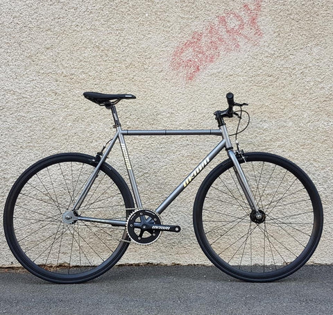 gray fixie frame