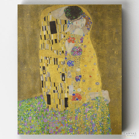 Gustav Klimt's The Kiss