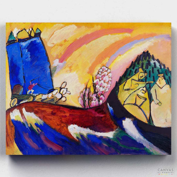 Cuadro expresionista de Kandinsky