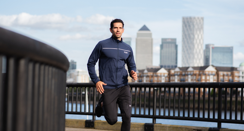 Man Running in London