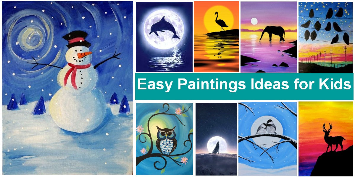 40 Easy Mini Canvas Painting Ideas For Beginners - Artistic Haven