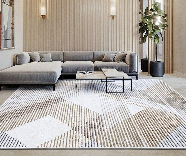 Geometric Modern Rugs in Living Room, Modern Floor Carpets, Large Modern Rugs in Bedroom, Contemporary Area Rugs in Dining Room