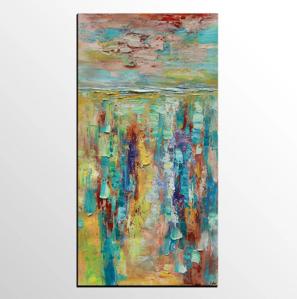 Extra large canvas painting, huge paintings, heavy texture paintings, abstract wall art 