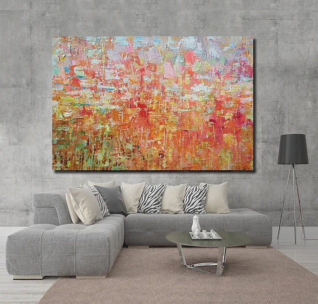 Modern Living Room Wall Art Ideas, Large Abstract Paintings for Dining ...