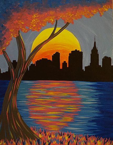 40 Easy Painting Ideas for Beginners, Cityscape Simple Painting Ideas for Kids, Easy Acrylic Painting on Canvas, Easy Landscape Painting Ideas, Easy Abstract Wall Art Paintings