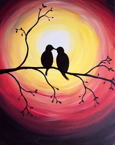 40 Easy Painting Ideas for Kids, Easy Acrylic Painting on Canvas, Easy Landscape Painting Ideas,  Simple Painting Ideas for Beginners, Easy Bird Wall Art Paintings