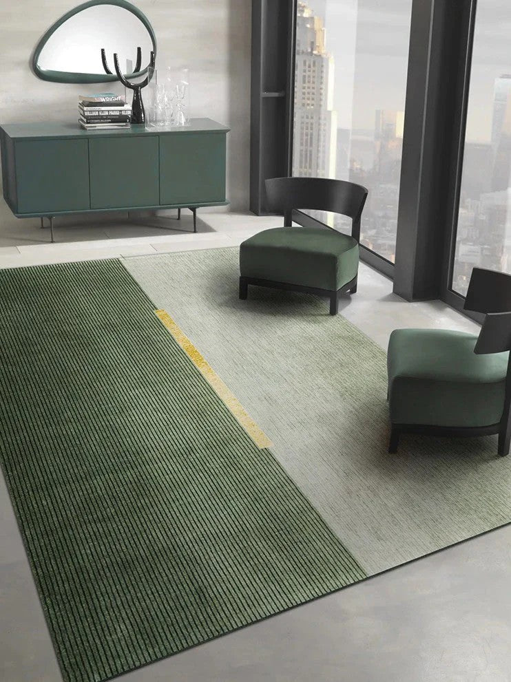 Large Modern Rugs for Bedroom, Modern Area Rugs for Living Room, Blackish Green Floor Rugs, Large Contemporary Area Rug for Dining Room