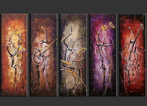 Large Acrylic Painting, Tree of Life Painting, Abstract Painting