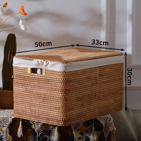 cesta para la ropa mimbre - Buscar con Google  Large laundry basket,  Storage baskets with lids, Wicker storage boxes