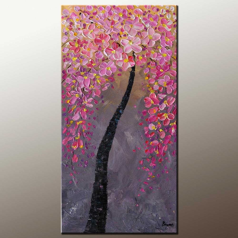Abstract Painting, Tree of Life Art, Canvas Painting, Large Wall Painting, Original Painting, Ready to Hang