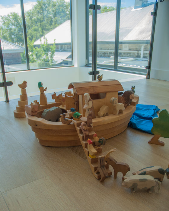 noah's ark wooden toy set australia