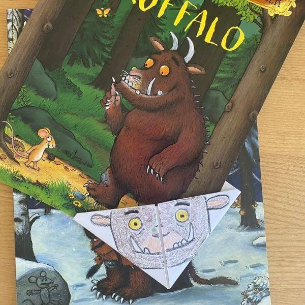 Bookish Crafts with The Gruffalo: Bookmark