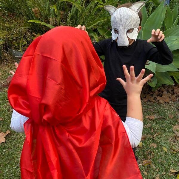Bookish Play: Red Riding Hood & The Wolf Role Play