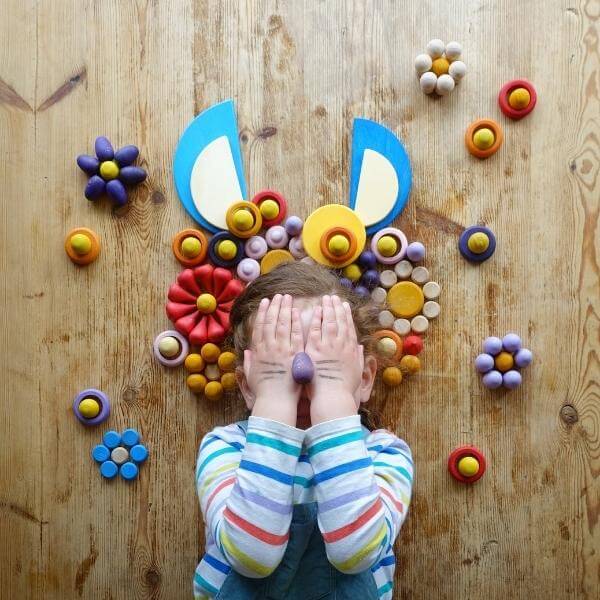 Create an Easter-themed Flat-lay