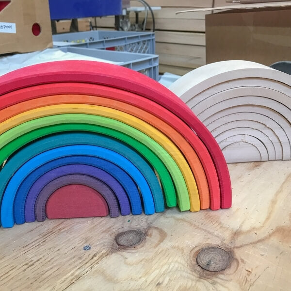 Rainbow Goodness - the making of a Grimm's Rainbow
