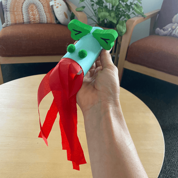 Activity 22: Dragon with Cardboard Rolls & Tubes
