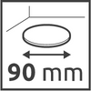 90mm Siphon