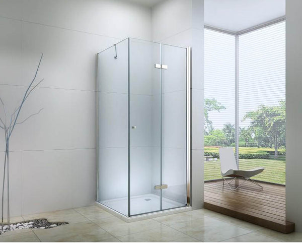 bi fold shower door and side pannel