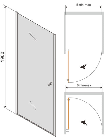 adjustments picture shower door