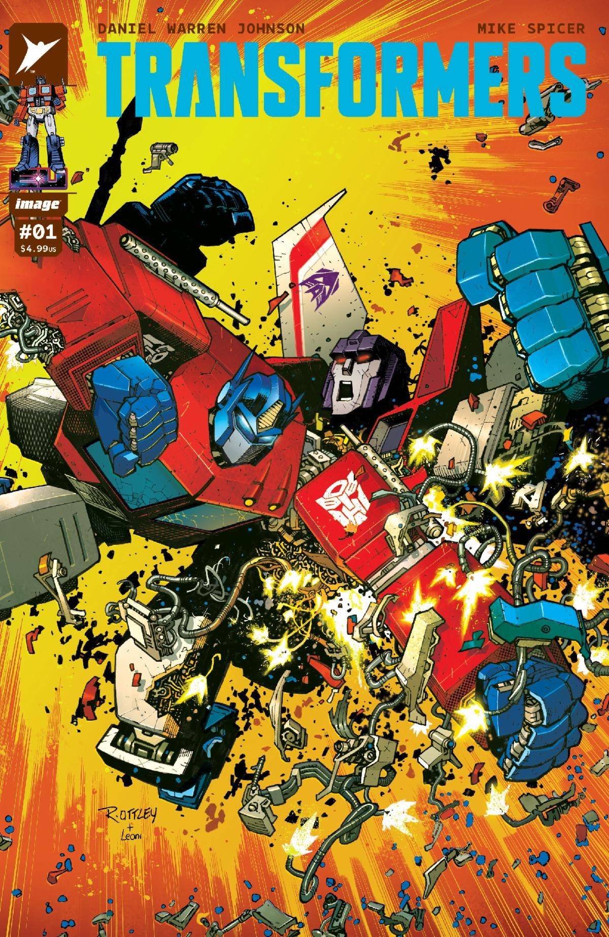 AUG230407 - TRANSFORMERS #1 CVR A JOHNSON - Previews World