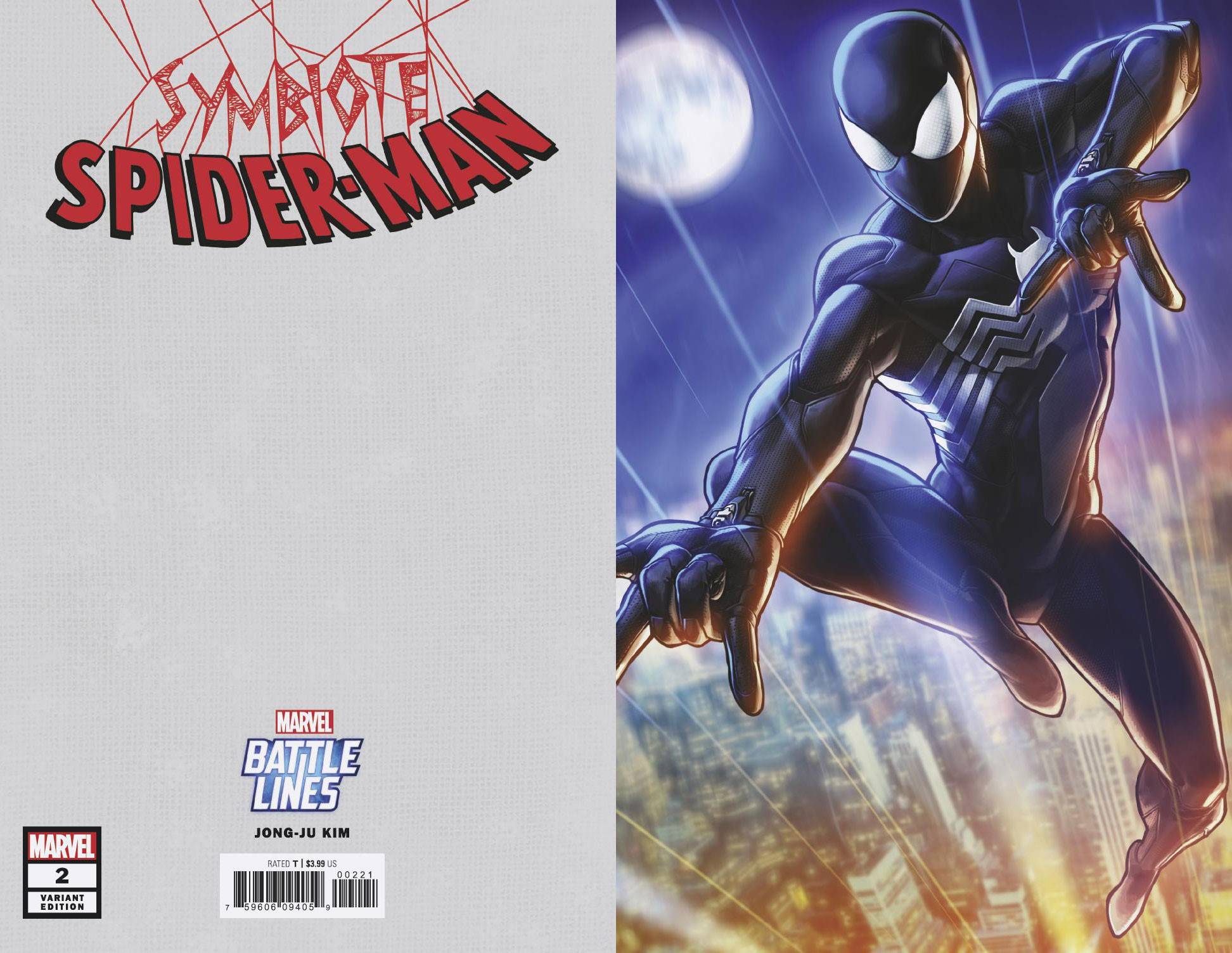 SYMBIOTE SPIDER-MAN #2 (OF 5) JONGJU KIM MARVEL BATTLE LINES 05/08/19